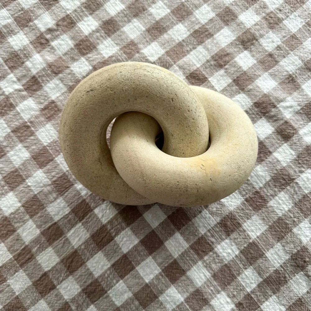 Studio McGee Target Threshold Limestone Knot Decor